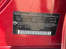 2015 Hyundai Sonata