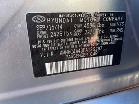 2015 Hyundai Sonata Hybrid