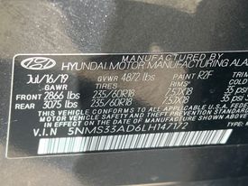 2020 Hyundai Santa Fe