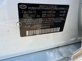 2015 Hyundai Sonata