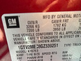 2016 GMC Sierra 1500