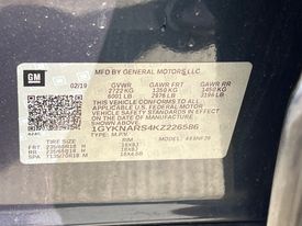 2019 Cadillac XT5