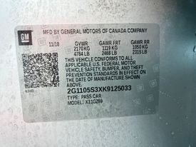 2019 Chevrolet Impala