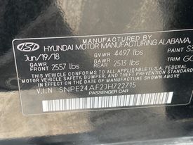2018 Hyundai Sonata
