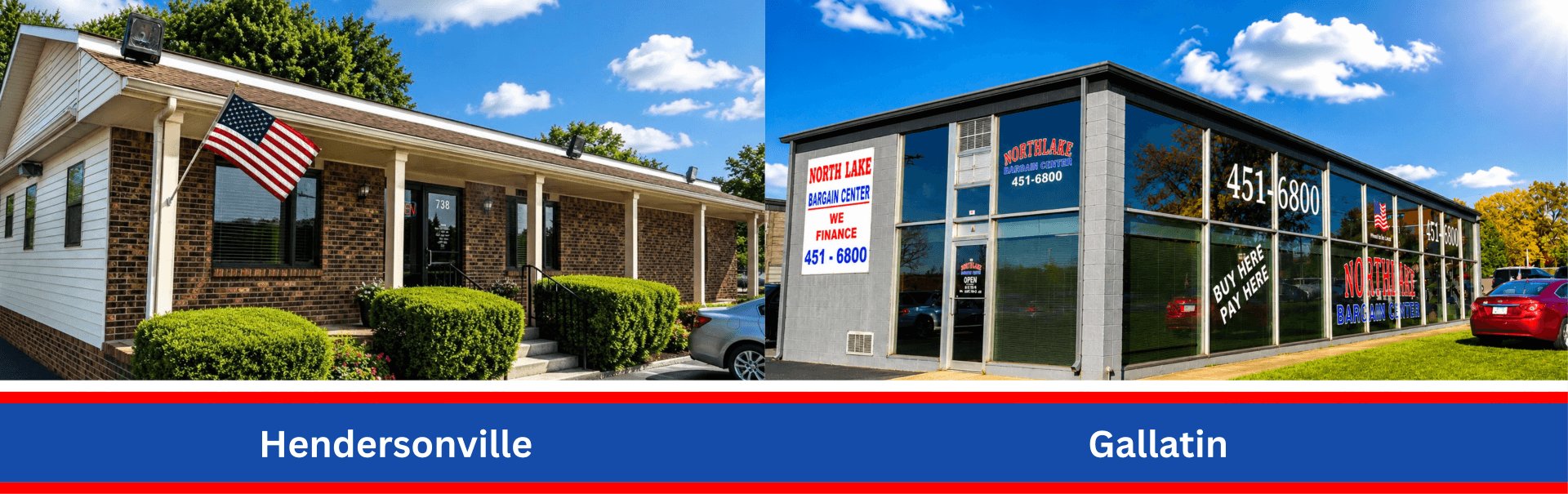 Nothlake Bargain Center Hendersonville and Gallatin