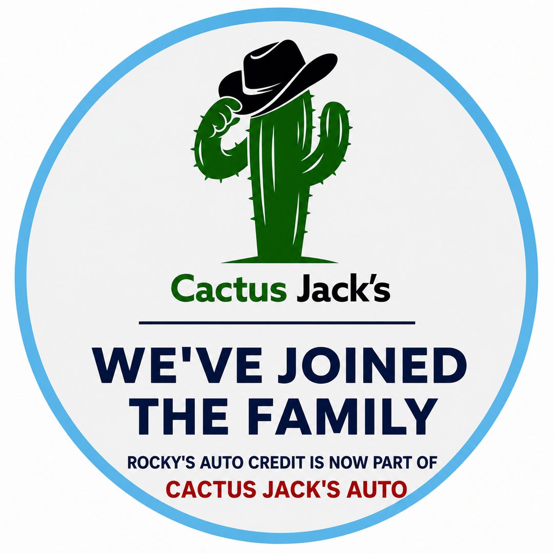 Rocky's Auto Credit is now part of Cactus Jacks Auto