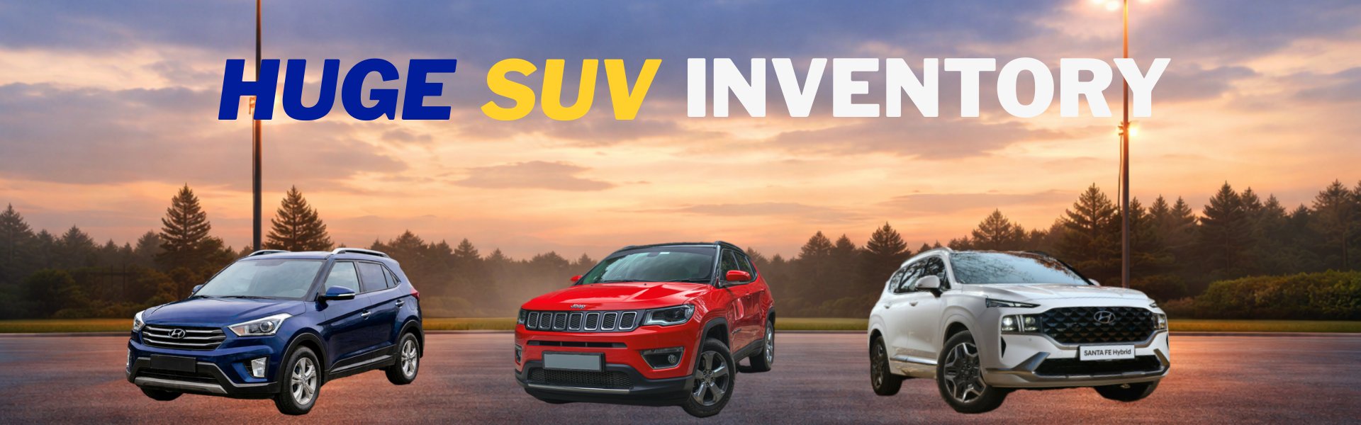 Huge SUV inventory at Shannon Motors 2026