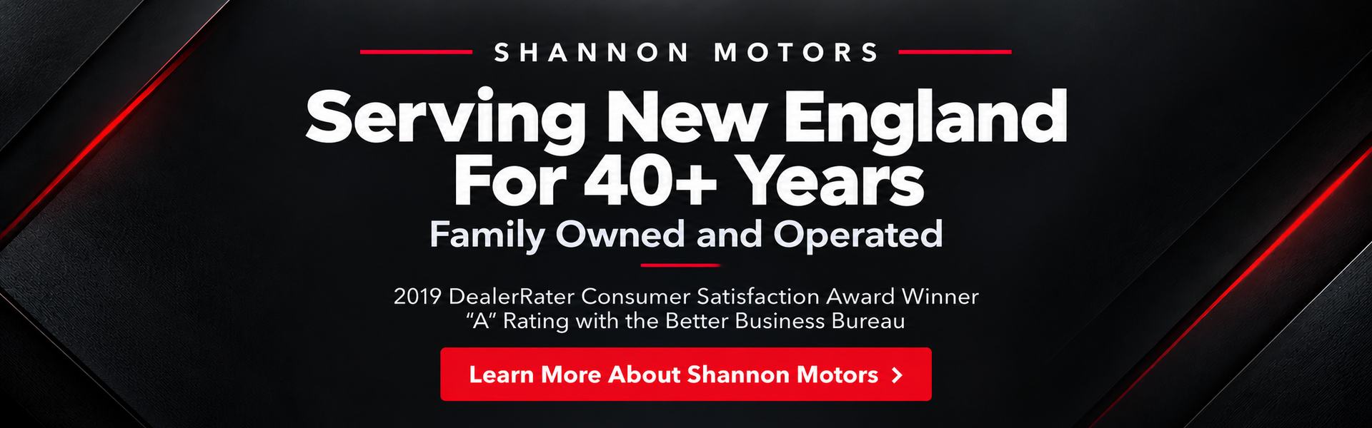 Shannon Motors Serving New England