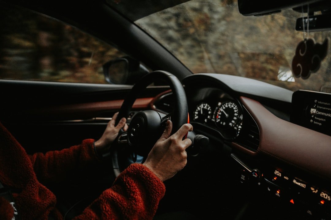 Person driving their vehicle while repaying a title loan