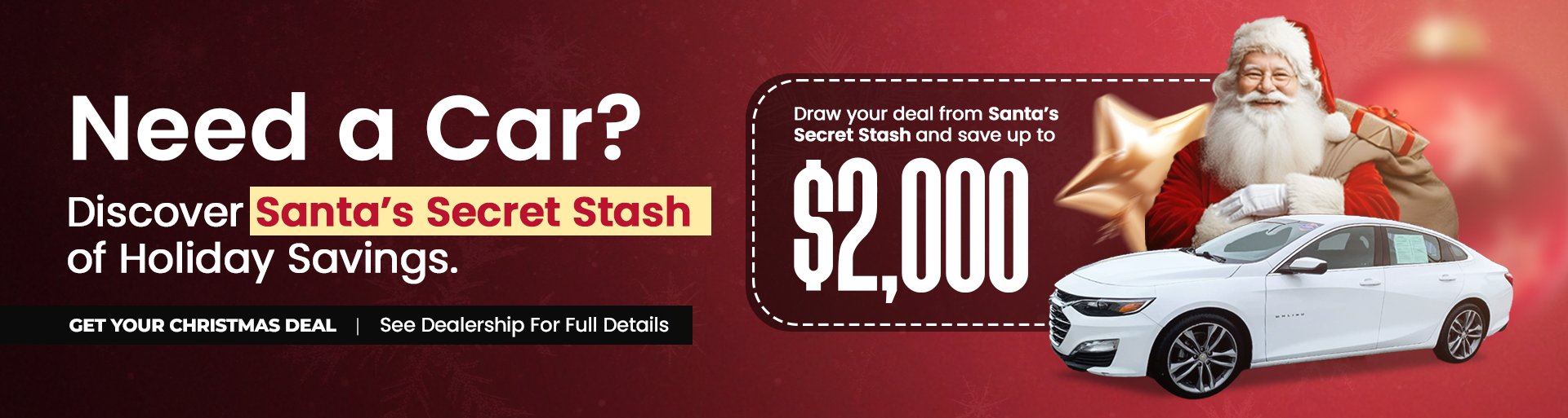 Wheels of Chicago Christmas AD Banner