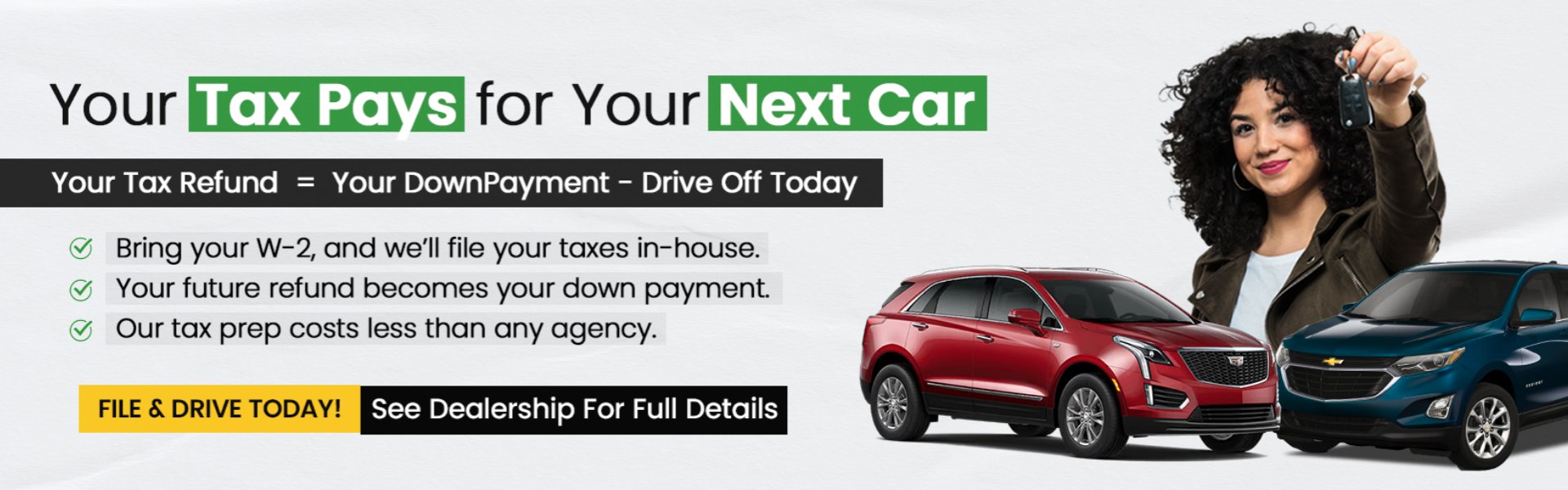 Tax Pays for your Car